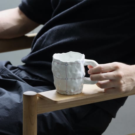 "SHOKKI" Mug - M - pattern