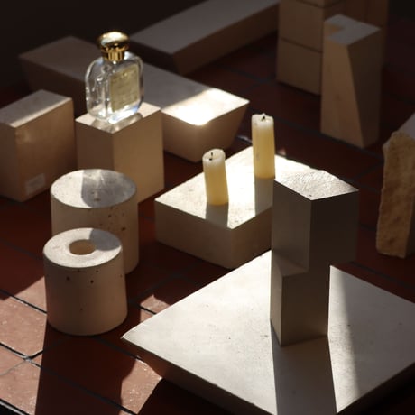 " PLYAL " wood mortar object - 09