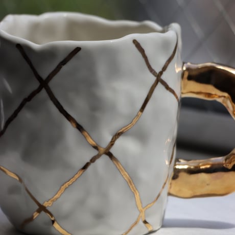 "SHOKKI" Mug - M - pattern