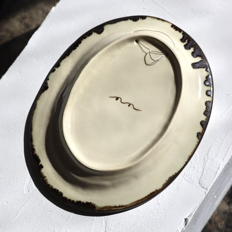 " Noda Natsumi ”  OVAL PLATE