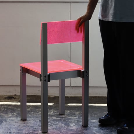 “JOY OBJECTS“ CHAIR ONE ALU & PANTERA
