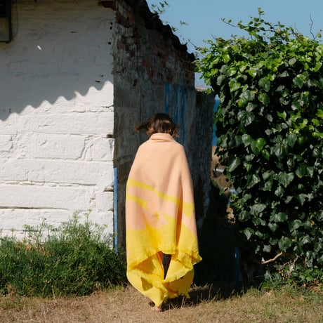 " VOLVER ” Mega Oversize home towel - AGUA