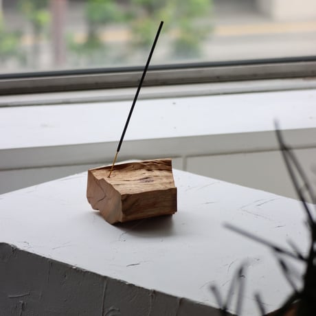 " TORINOKI FURNITURE " Wood Incense Holder / お香立て