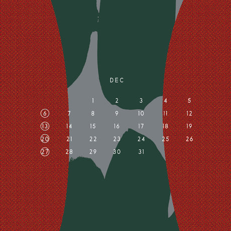 " ASENDADA " 2026 CALENDAR / カレンダー - A4