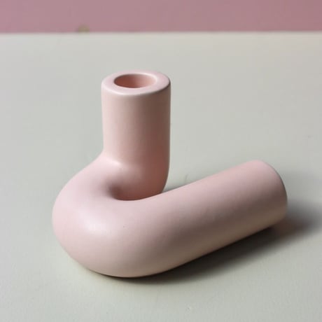 "OCTAEVO" Templo Candle Holder - pink  -