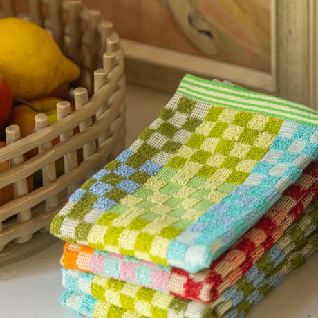 "Foekje Fleur" multi cloth duo - checkered check