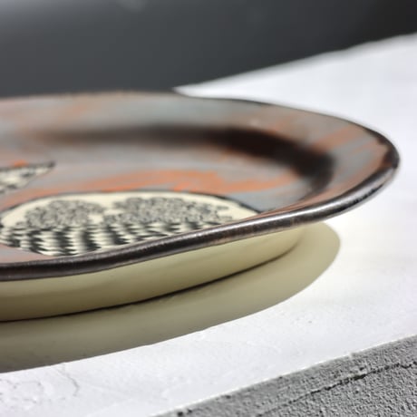 " Noda Natsumi ”  OVAL PLATE