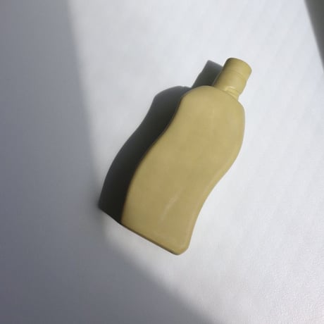 "Foekje Fleur" porcelain bottle vase - Moss -