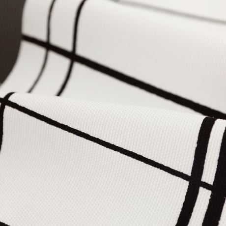 "ASENDADA" Cushion Cover - Plaid White