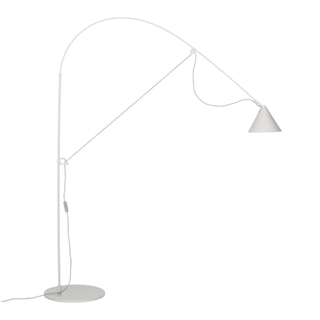 " Midgard licht " AYNO L Floor Lamp - SILK GREY