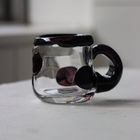 “ MIWA ITO × BLACK " MOO MOO MUG  - E