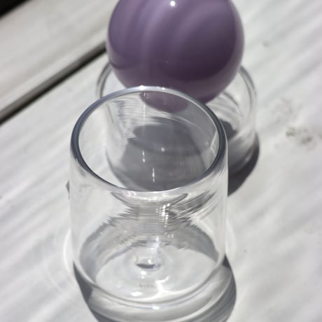 " RUKA Glass " ORB CANISTER - D