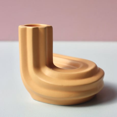 "OCTAEVO" Templo Candle Holder - tangerine  -