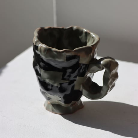 "SHOKKI" Mug - M - pattern