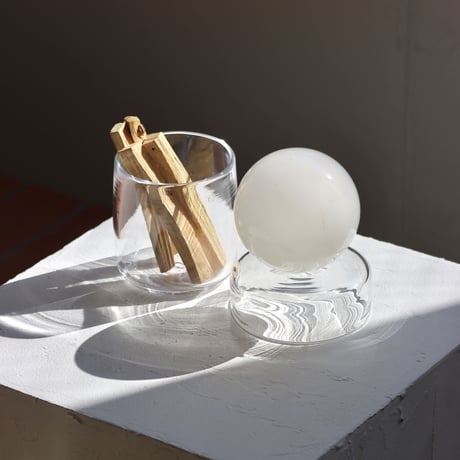 " RUKA Glass " ORB CANISTER - I