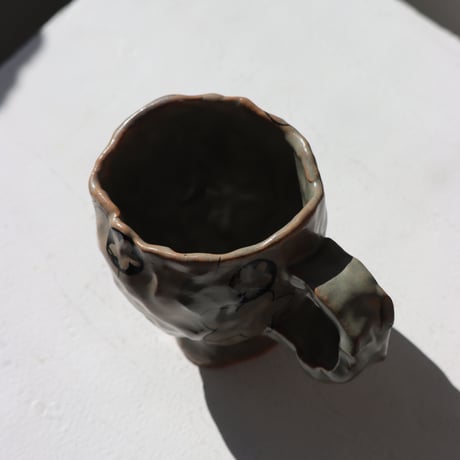 "SHOKKI" Mug - M - pattern