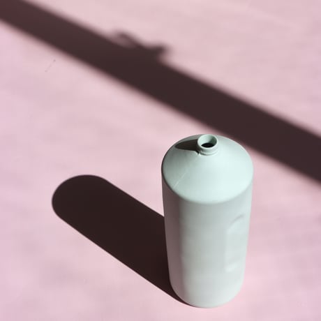 "Foekje Fleur" porcelain bottle vase - mint  -