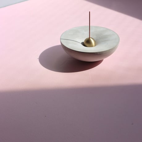 "Light&Ladder" VORTA Candlestick + Incense Holder