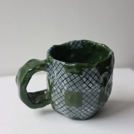 "SHOKKI" Mug - M - pattern