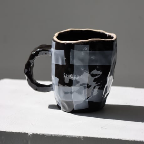 "SHOKKI" Mug - M - pattern