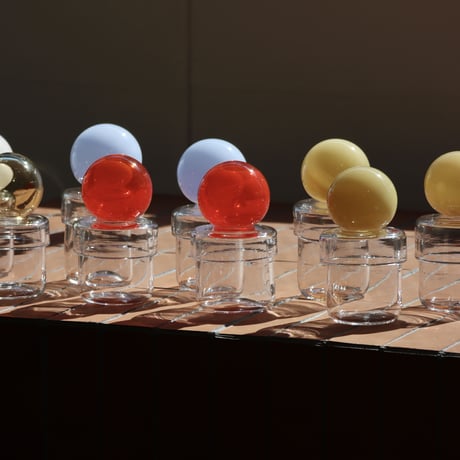 " RUKA Glass " ORB CANISTER - E