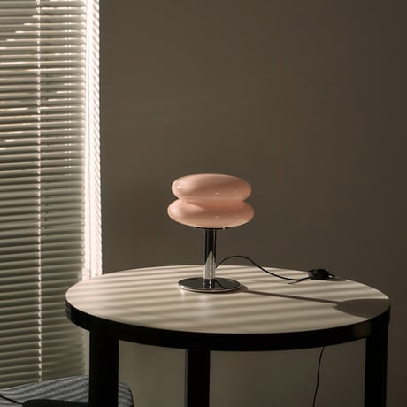"ILKW." SNOWMAN 22 TABLE - PEACH & SILVER