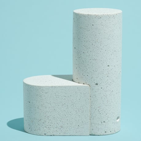 "YOHEI KIKUCHI" Pillar / Maru - white&white/ホワイト&ホワイト