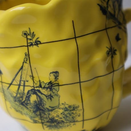 "SHOKKI" Mug - M - pattern