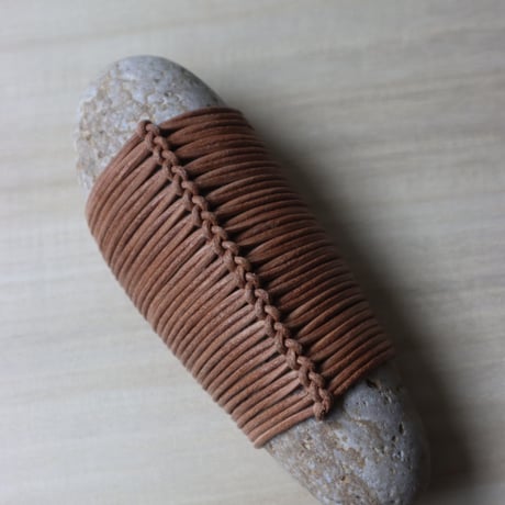 " HOW TO WRAP " WRAPPED STONE - L -