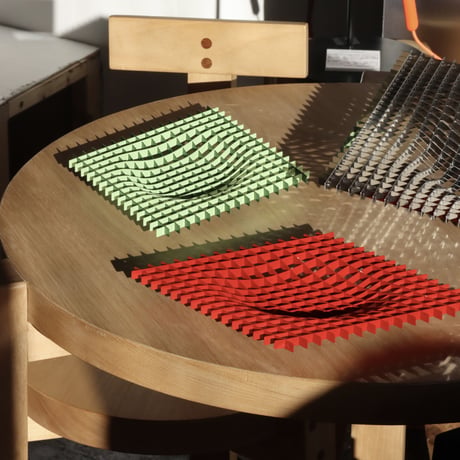 "Fundamental Berlin" Gravity - tray -  RED