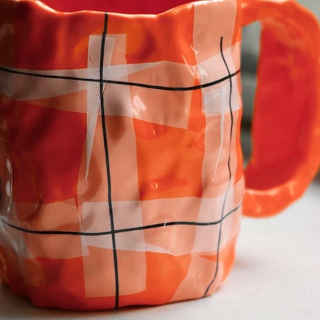 "SHOKKI" Mug - M - pattern