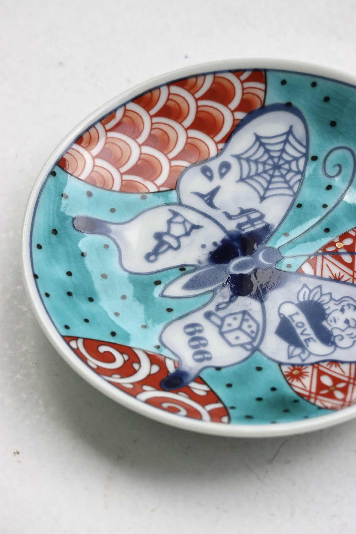 陶器製浮彫りプレート MIZUKI