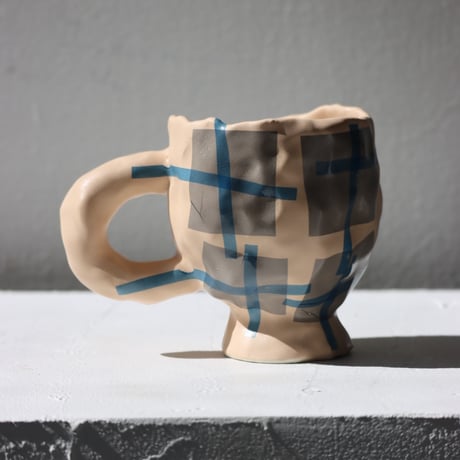 "SHOKKI" Mug - M - pattern