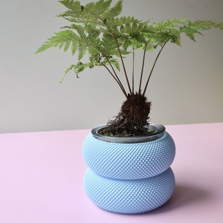 "Sheyn." Dorn 253g 1c Planter - Faded Denim -