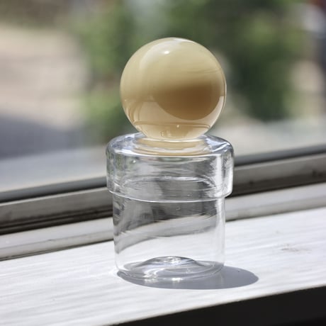 " RUKA Glass " ORB CANISTER - F