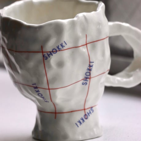 "SHOKKI" Mug - M - pattern