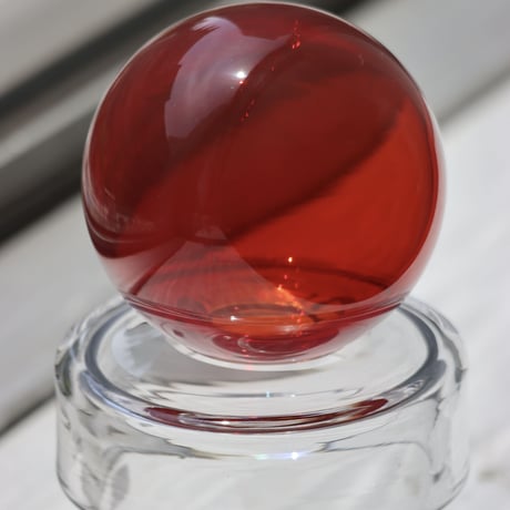 " RUKA Glass " ORB CANISTER - B