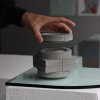 "YOHEI KIKUCHI" Tile 1923 Circle - gray/グレー