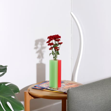"dean toepfer" VASE VERSA  - rose / mint