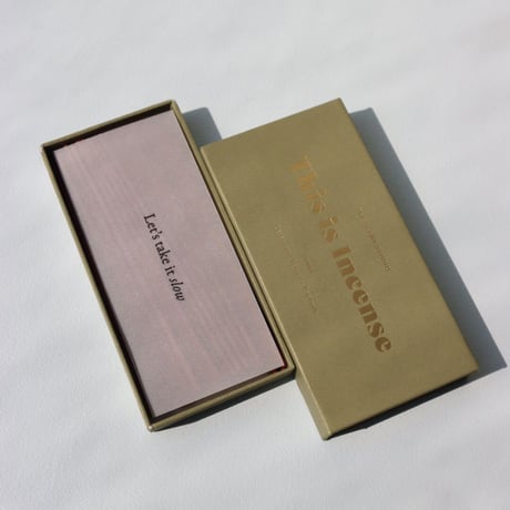 "This is Incense" YAMBA