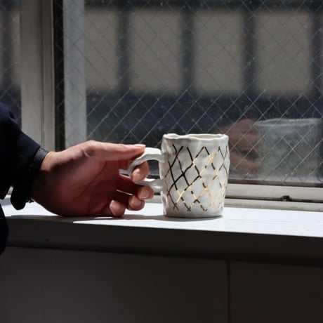 "SHOKKI" Mug - M - pattern