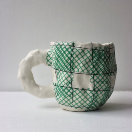"SHOKKI" Mug - M - pattern