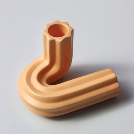 "OCTAEVO" Templo Candle Holder - tangerine  -