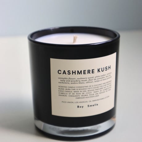"Boy Smells"   CASHMERE KUSH
