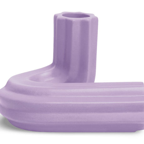 "OCTAEVO" Templo Candle Holder - lilac  -