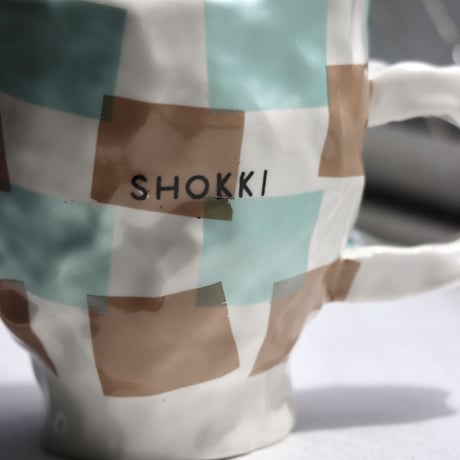 "SHOKKI" Mug - M - pattern
