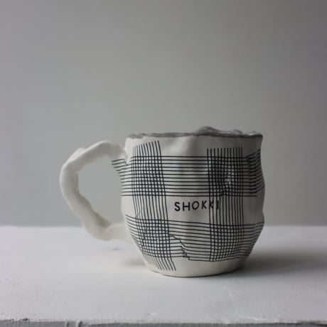 "SHOKKI" Mug - M - pattern