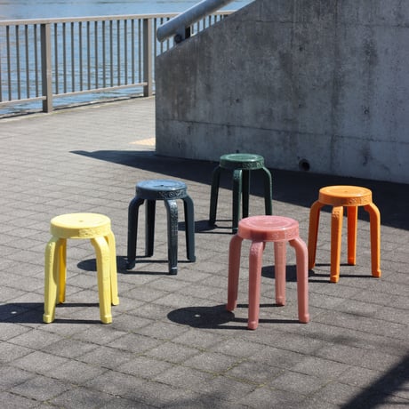 "RUMBA BOR" Choei Classic Stool - Mandarin