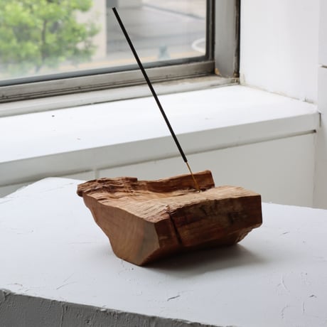 " TORINOKI FURNITURE " Wood Incense Holder / お香立て