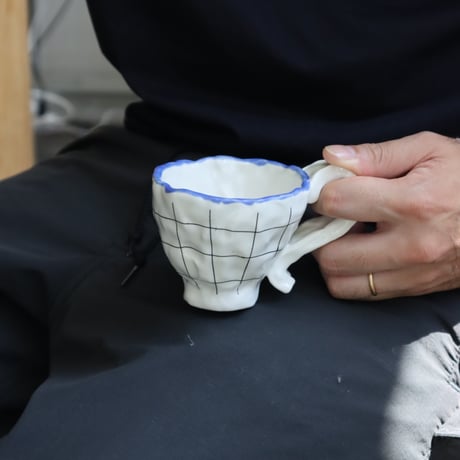"SHOKKI" Mug - M - pattern